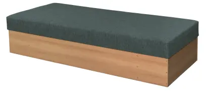 DITA rošt, válenda korpus lamino, látka BORA B 57 -  látka tyrkysová